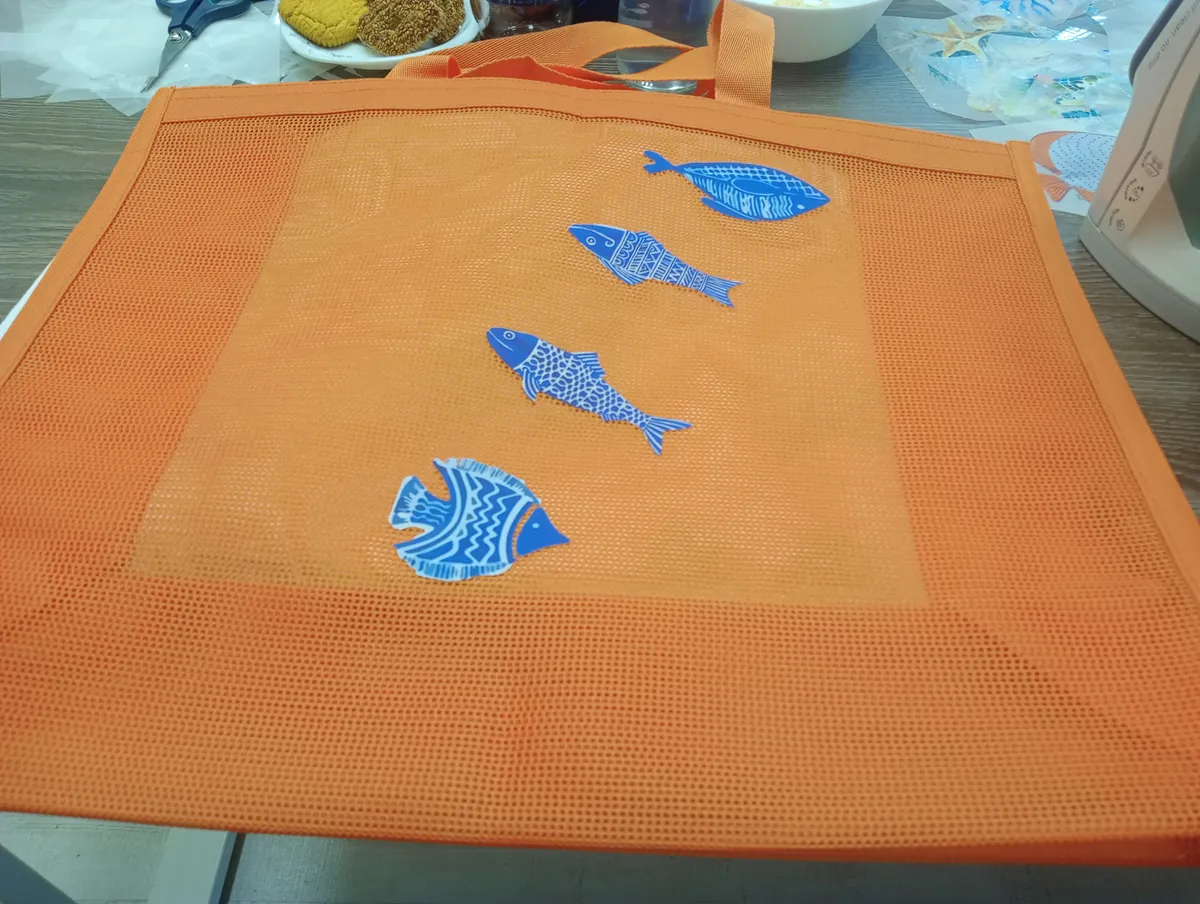 Plaj ve Spor Çantası atölyesinden bir kare