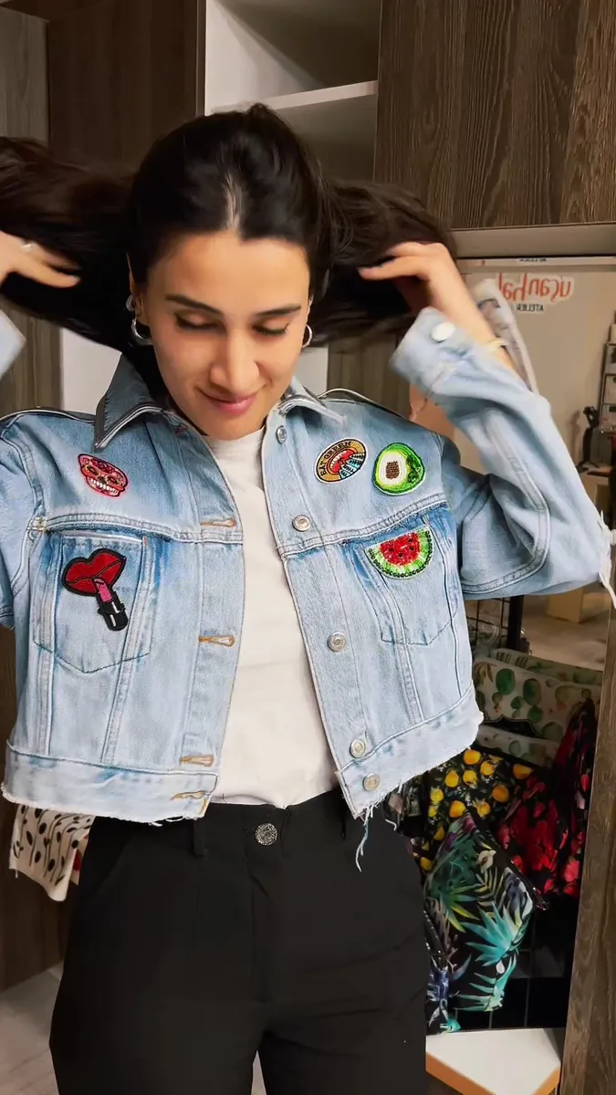 Upcycling Tekstil Tasarım atölyesinden bir kare